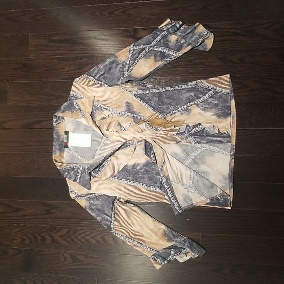 Morgan de Toi Shirt V- neckline Size M - Picture 3 of 8